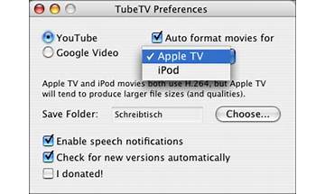 TubeTV for Mac - Download it from Habererciyes for free